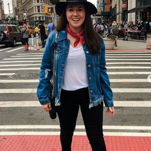 Forever 21 - IRIS Distressed Jean Jacket